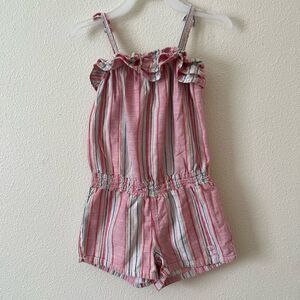 Levi’s Kids Strap striped summer romper 6x